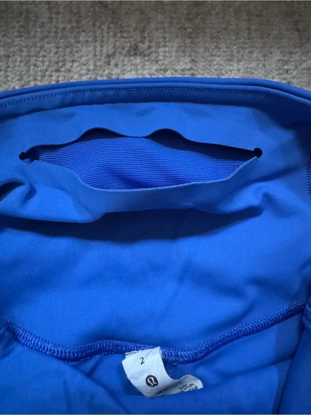 Lululemon Base Pace High-Rise Tight 25" Size 2 💙 Blazer Blue Tone (BLBT) - Picture 2 of 6